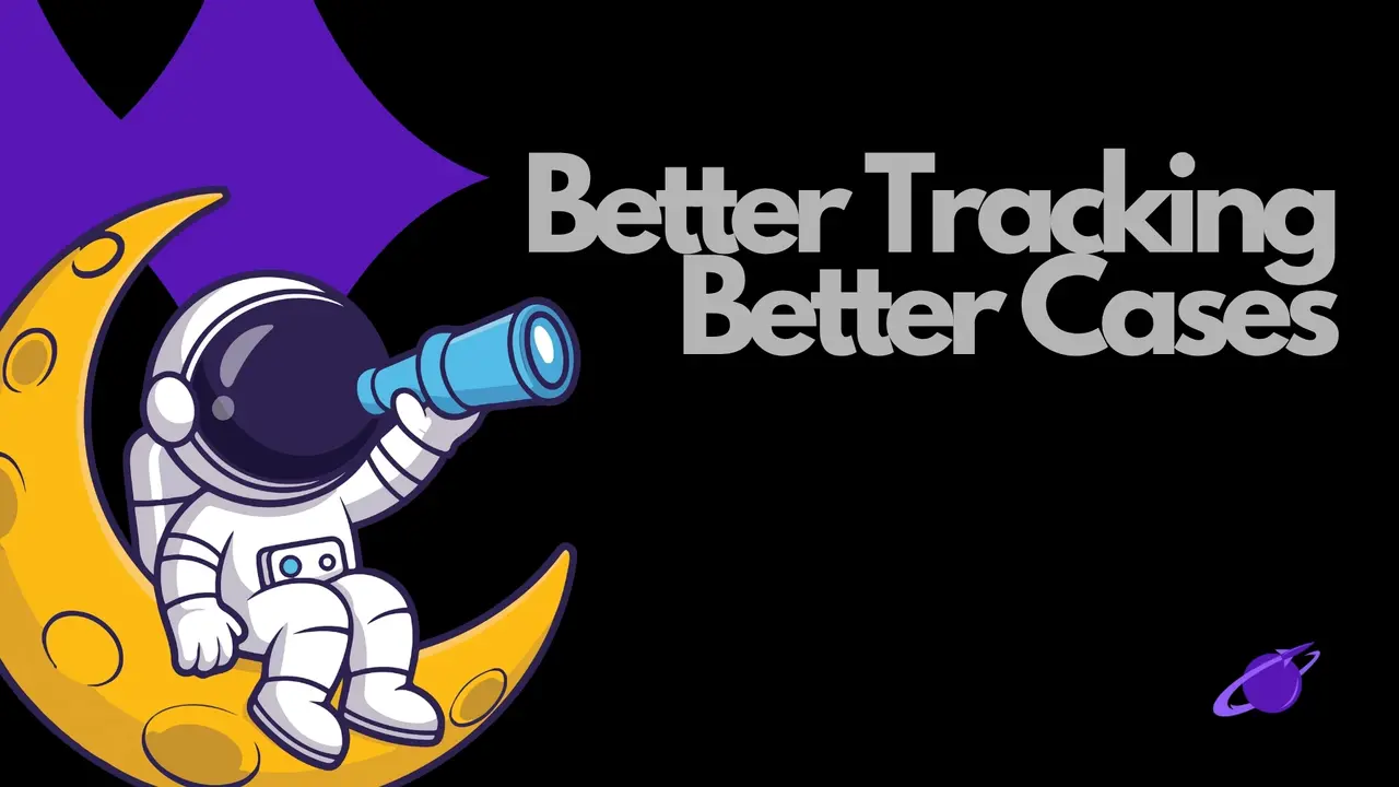 Better Tracking Better Cases editorial graphic created for Legal Leads Group